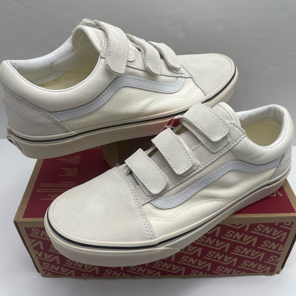 Vans Mn Cream Vans Old Skool Velcro 
Marshmallow/Turtledove
VN0A3D29R2S Sneakers - Picture 11 of 16